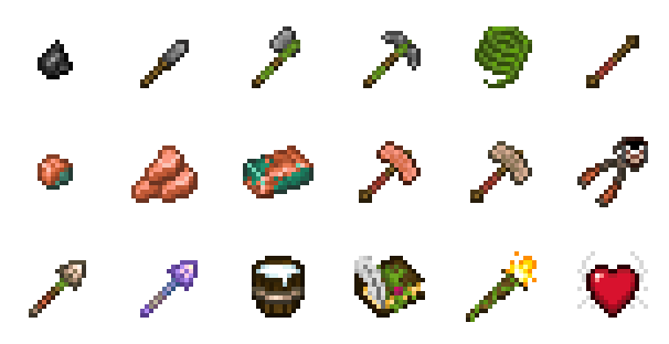 Realistic Crafting Reborn のアイテム